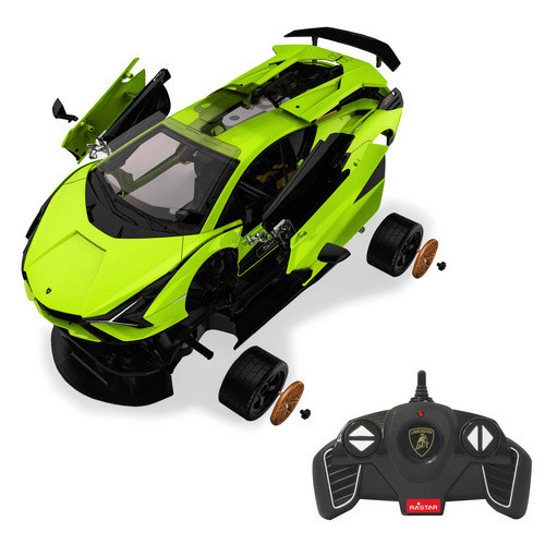 Jamara Lamborghini Sián FKP 37 Rennwagen Bausatz 1:18 grün - Bild 3