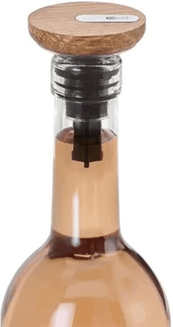 Kuhn Rikon Weinausgießer und Verschluss in Braun - Bild 1