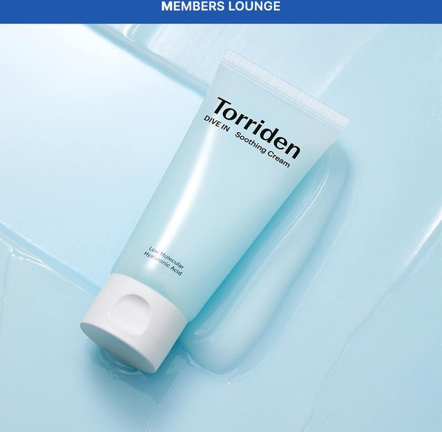 Torriden Dive-In Beruhigende Creme, 100 ml, Hyaluronsäure, Panthenol - Bild 1