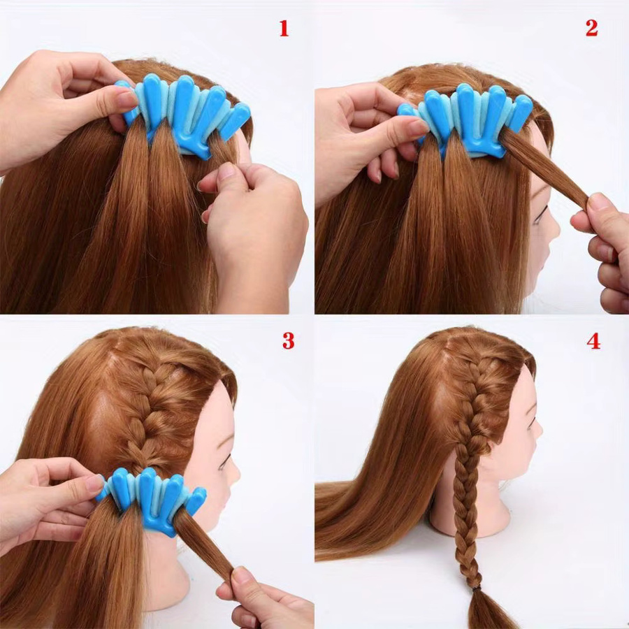 Define Beauty Haarflechtwerkzeug DIY Wave Curly Twist Styling Kit, Damen - Bild 3