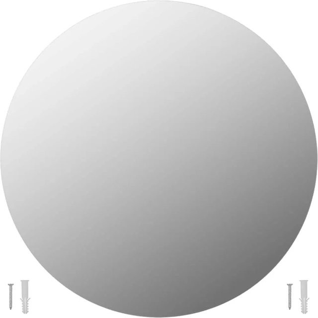 Runder Wandspiegel aus Glas von vidaXL, Durchmesser: 70 cm - Bild 1