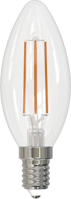 Hama LED-Filamentlampe Kerze C35, E14, 250 lm, Warmweiß, dimmbar, transparentes Glas - Bild 1