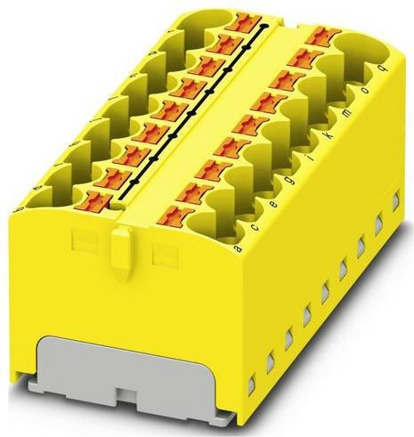 Phoenix Contact Verteilerblock Gelb 8 Stück - Bild 1