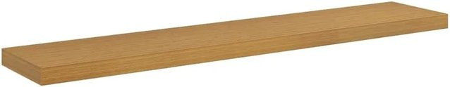 vidaXL Wandregal beige aus Holzwerkstoff, Wandmontage, B/T/H: 120 x 23,5 x 4 cm - Bild 1