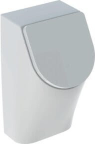 Geberit Urinal Renova Plan K-Tect in Weiß mit Deckel und integriertem Spülkasten, Wandhängend, Keramik, Breite: 32,5 cm, Höhe: 58,0 cm, Tiefe: 30,0 cm - Bild 1