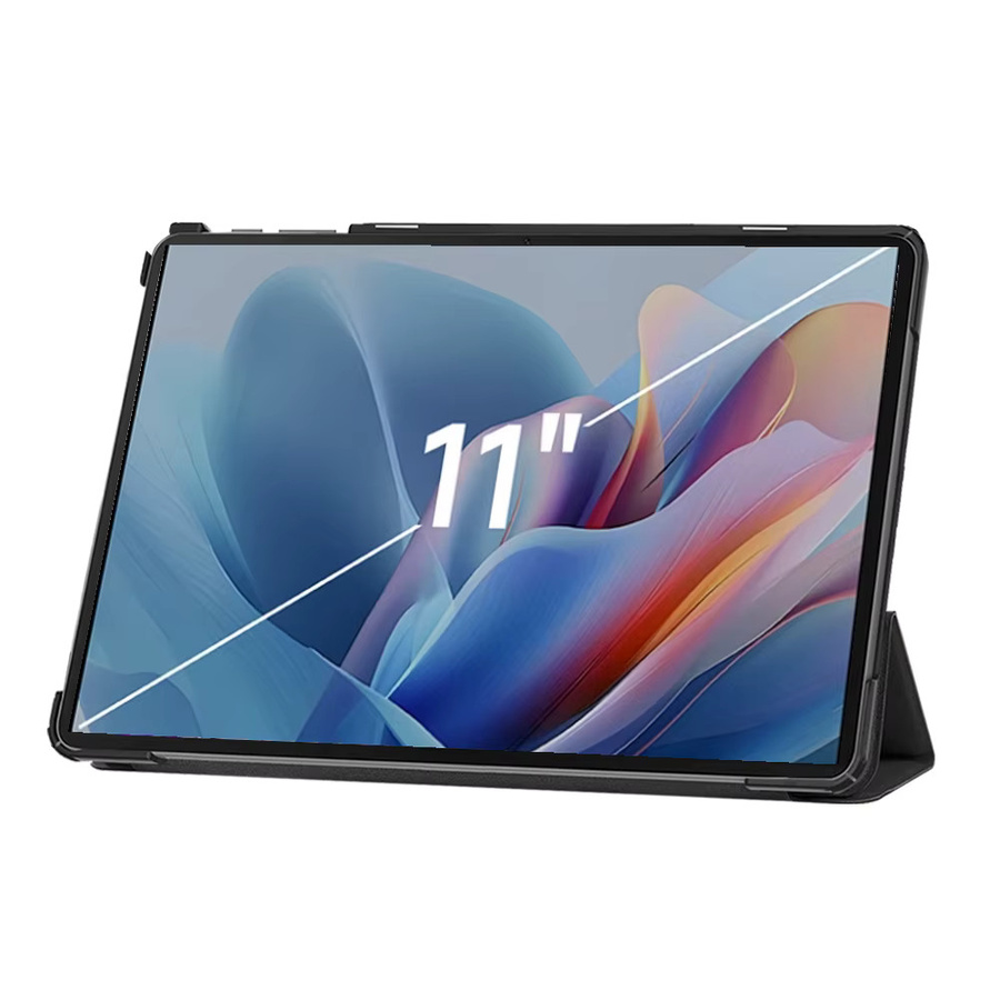 YOUQEEC Schutzhülle für VekfulPC T50 und Tabwee T50 T30 T70 11 Zoll mit Smart-Dreifach-Faltständer und harter PC-Rückseite in Schwarz - Bild 3