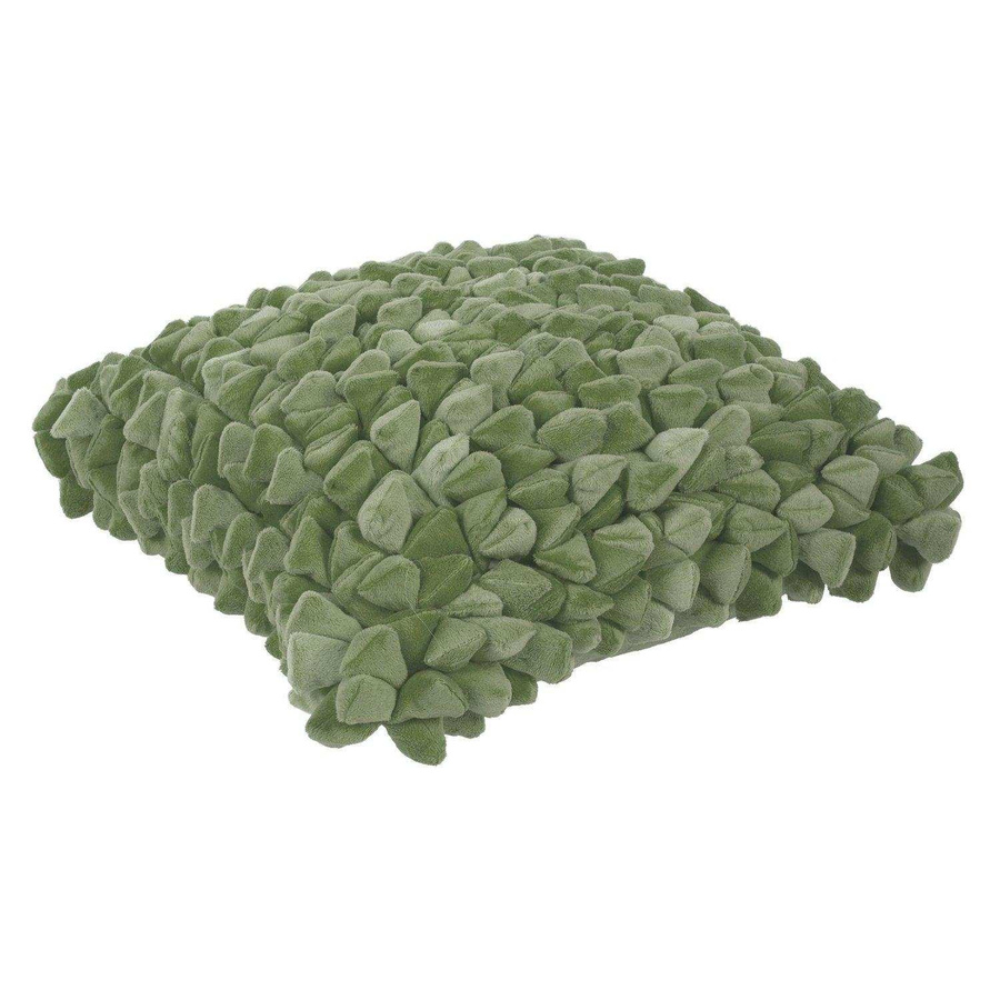 Haans Lifestyle Kissen Pebble in olivgrün, quadratisch, B/B/H: 45 x 45 x 45 cm - Bild 1