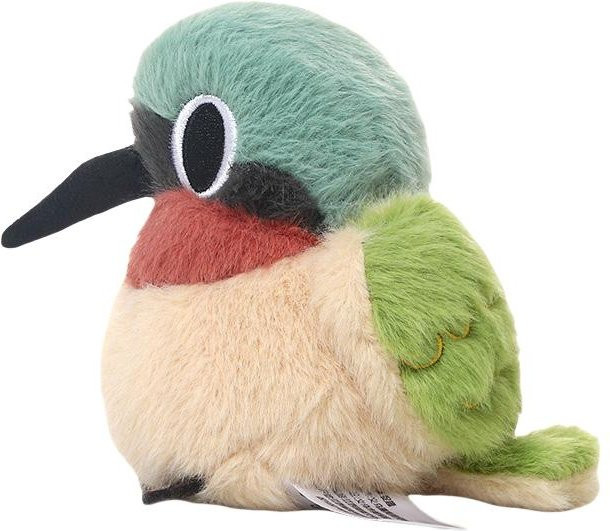 Yiran toy Kawaii Grüner Sonnenvogel, Plüschtier, Grün, 11cm - Bild 1