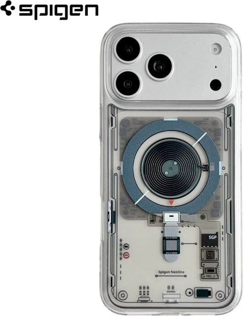 Spigen Ultra Hybrid MagFit Neo One Magnetische Handyhülle für iPhone 17 16 15 14 13 Pro Max Plus, Transparent, MagSafe kompatibel - Bild 1