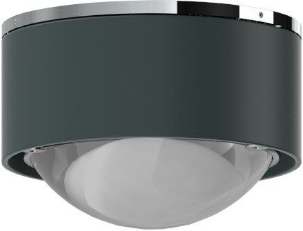 Top Light Puk Mini One 2 LED-Deckenleuchte in Anthrazit Matt und Chrom mit warmweißem Licht (2700K) - Bild 1