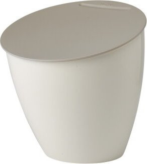 Mepal Bio-Abfallbehälter Calypso mit Flip-Deckel in Nordic White - Bild 1