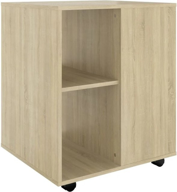 vidaXL Rollschrank Sonoma-Eiche mit modernem Design für dein Büro, B/T/H: 60 x 53 x 72 cm - Bild 1