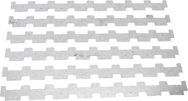 KONNWEI Bienenstockrahmen-Abstandshalter aus Edelstahl, 10 Stück, Silber/Weiß - Bild 1