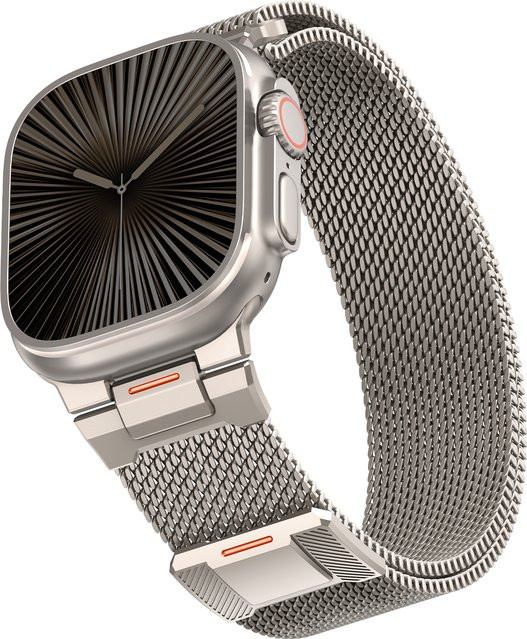Uhrenarmband Milanese Loop, Edelstahl, Silber, Unisex - Bild 1