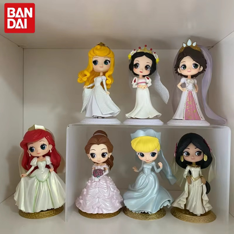 Bandai Disney Prinzessin Qposket Anime Figur, Schneewittchen Aurora Alice, Action Figur - Bild 2