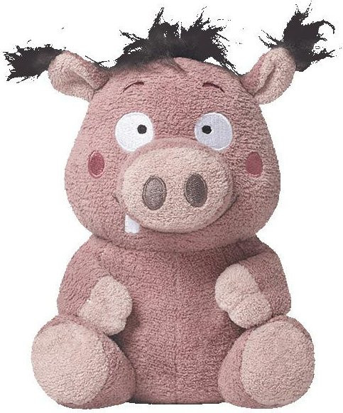 Schwein Plüschtier, Tierpuppe, 16cm, ab 0 Jahren - Bild 1