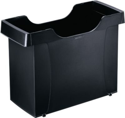 Leitz Uni-Box Plus 1908 Hängemappenbox für DIN A4, schwarz - Bild 1