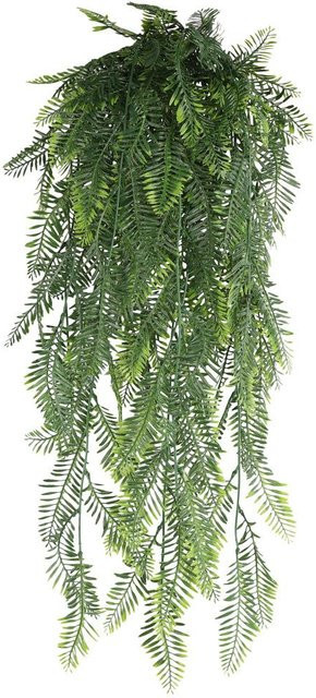 Künstlicher Persischer Farn von Yiran bag, hängende grüne Pflanze mit Blättern und Ranken, Höhe: 90 cm - Bild 1