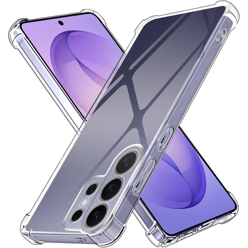 Stoßfeste transparente Schutzhülle aus weichem TPU für Samsung Galaxy S26 Ultra und S26 Plus 5G mit Anti-Vergilbungseffekt - Bild 7