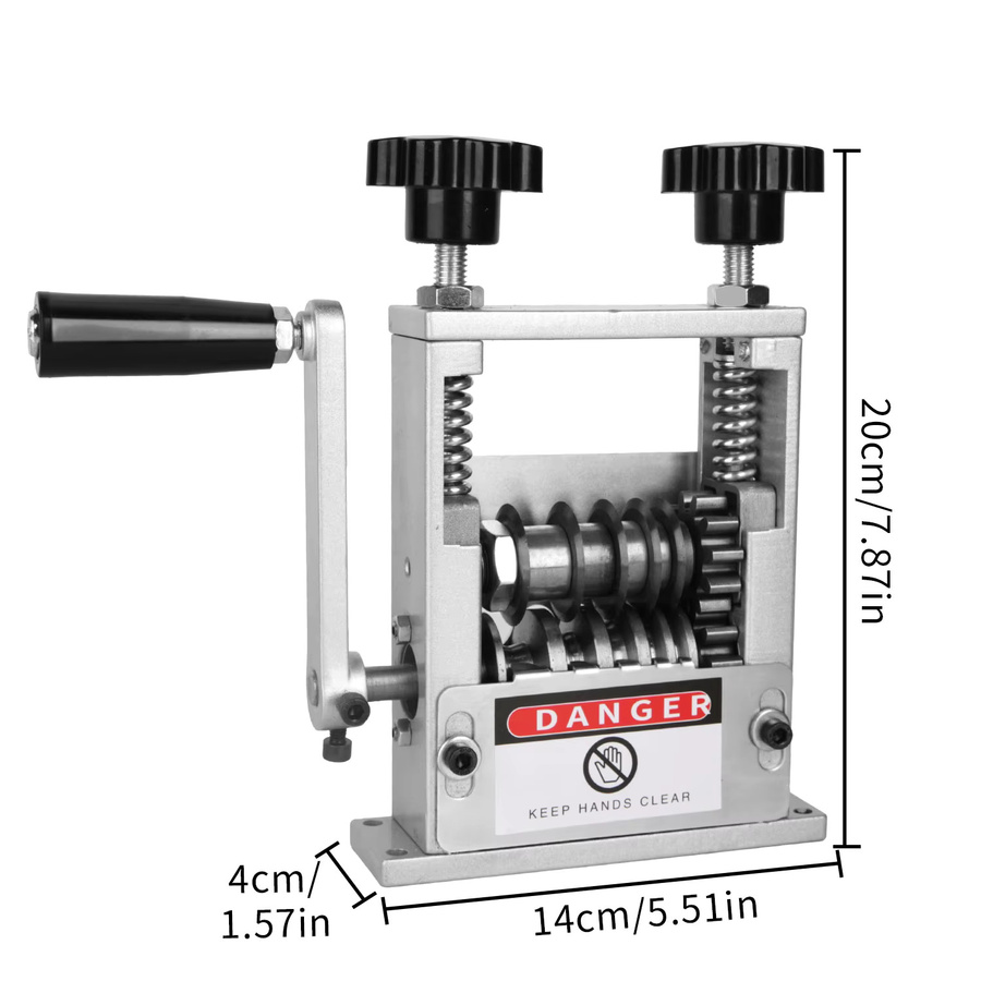 ELOOLE Drahtabisoliermaschine in Silber mit 6 Kanälen, tragbarer Dual-Modus Kabelabisolierer für Kupferkabel von 3-17mm, kompatibel mit Elektrobohrern - Bild 6