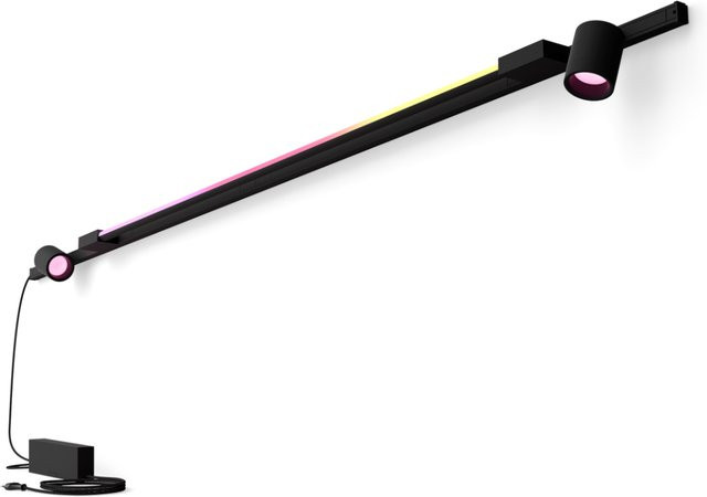 Philips Hue Perifo Basis-Set LED-Schienenbeleuchtung mit 2 Wandspots und Gradient Tube in Schwarz - Bild 2