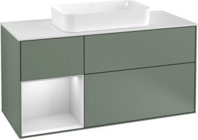 V&B Waschtischunterschrank Finion in Lackausführung, Breite: 120 cm, Tiefe: 50,1 cm, Höhe: 50,1 cm - Bild 1