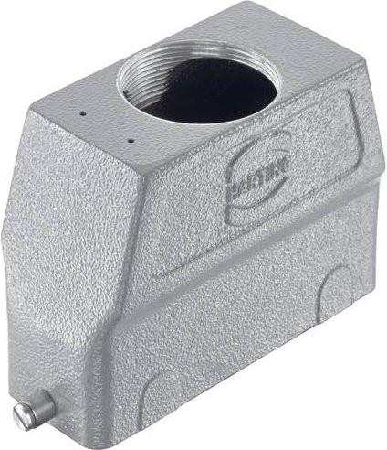 HARTING Tüllengehäuse 09 30 024 0446 in Silber aus Aluminium - Bild 1