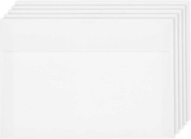 Rico Design Paper Poetry Luxury Umschläge C5 Weiß - Bild 1