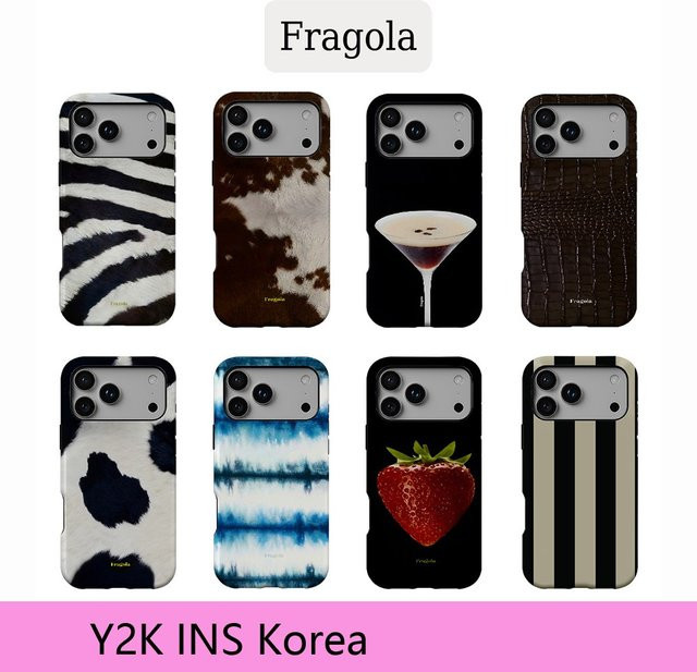Clmj Fragola Handyhülle mit Leopardenmuster für iPhone 11 bis iPhone 17 Pro Max Plus Doppelschichtige Rückabdeckung - Bild 1