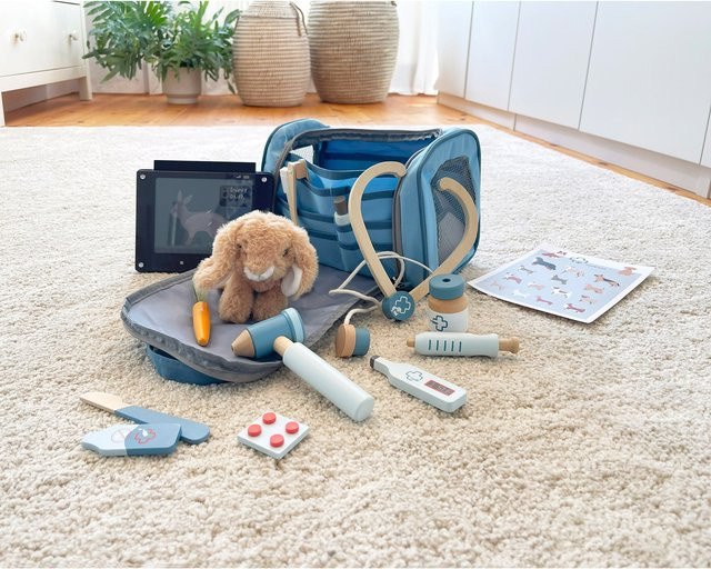 Small Foot Tierarzt-Tasche mit Hase, ab 3 Jahre - Bild 1