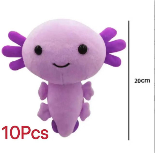 Yiran toy Axolotl Plüsch Spielzeug, lila, ab 14 Jahren - Bild 1