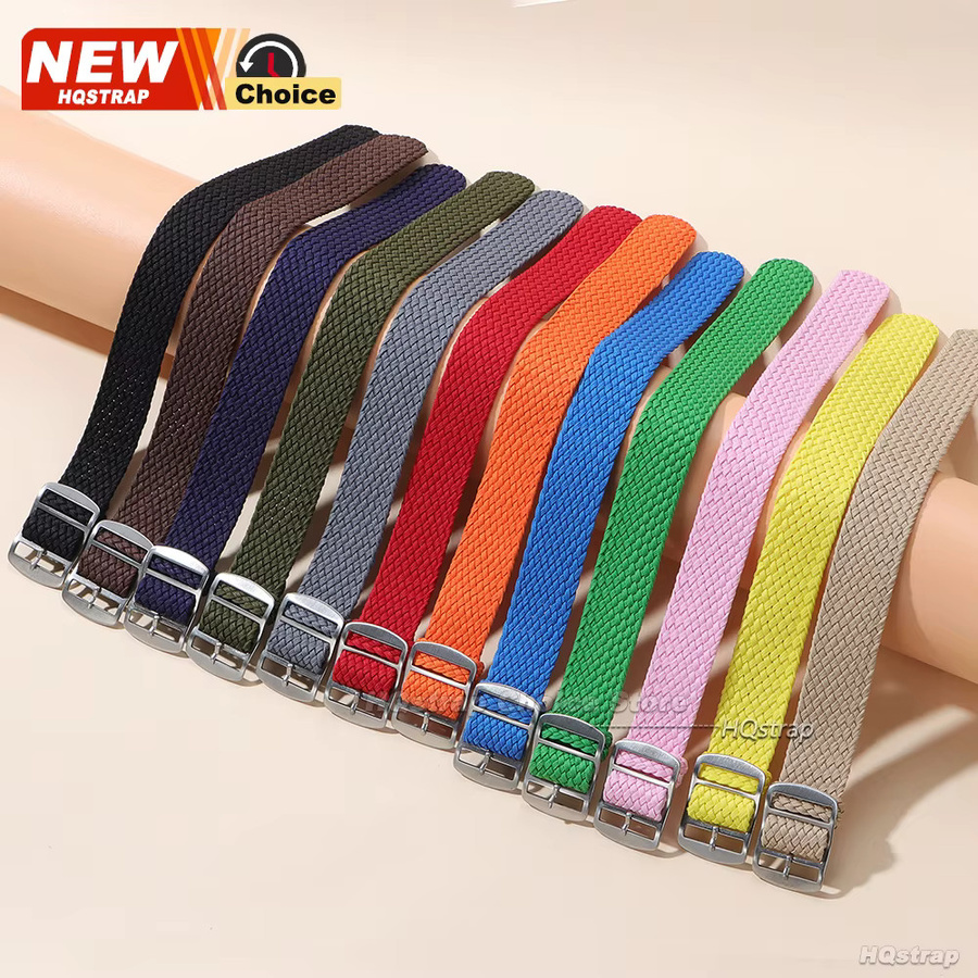 HQstrap Uhrenarmband Nylon, Textil, Bunt, Unisex - Bild 2
