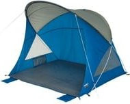Strandmuschel Sevilla von High Peak in Blau und Grau mit UPF 40 Schutz - Bild 1