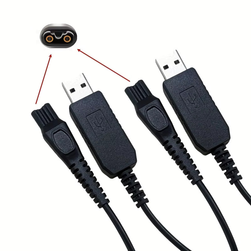 Philips Norelco 15-V-Ladeadapter in Schwarz, Ersatz-Netzkabel kompatibel mit HQ8505 und Serie 7000/5000 Trimmer - Bild 4