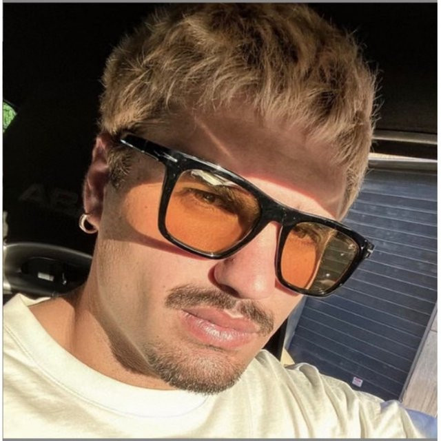 Samjune Sonnenbrille, quadratisch, Vollrand, Kunststoff, schwarz, Unisex - Bild 1