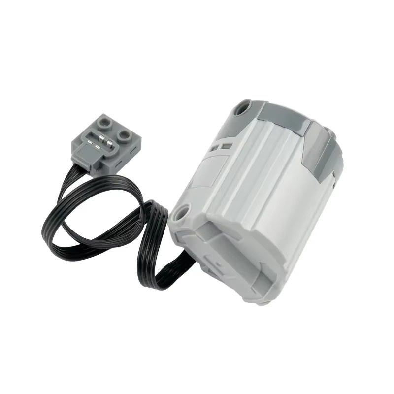 Stemedu XL Motor 8882 Power Functions Kit Hochgeschwindigkeits-MOC-Bausteinmotor in Grau für Auto- und LKW-Modelle - Bild 2