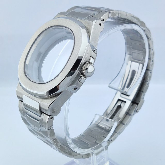 OUMASHI Uhrengehäuse Edelstahl, Saphirglas, 41 mm - Bild 1
