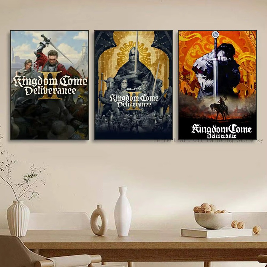 Game Kingdom Come Deliverance 2 Poster, selbstklebend, wasserfest, mehrfarbig, Rechteckig - Bild 4