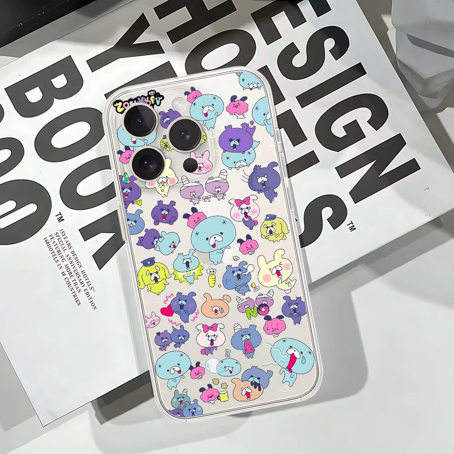Z-Zombbit Handyhülle für iPhone 17 16 15 14 13 12 11 Pro Max Plus X XR XS Max Transparent Klar - Bild 4