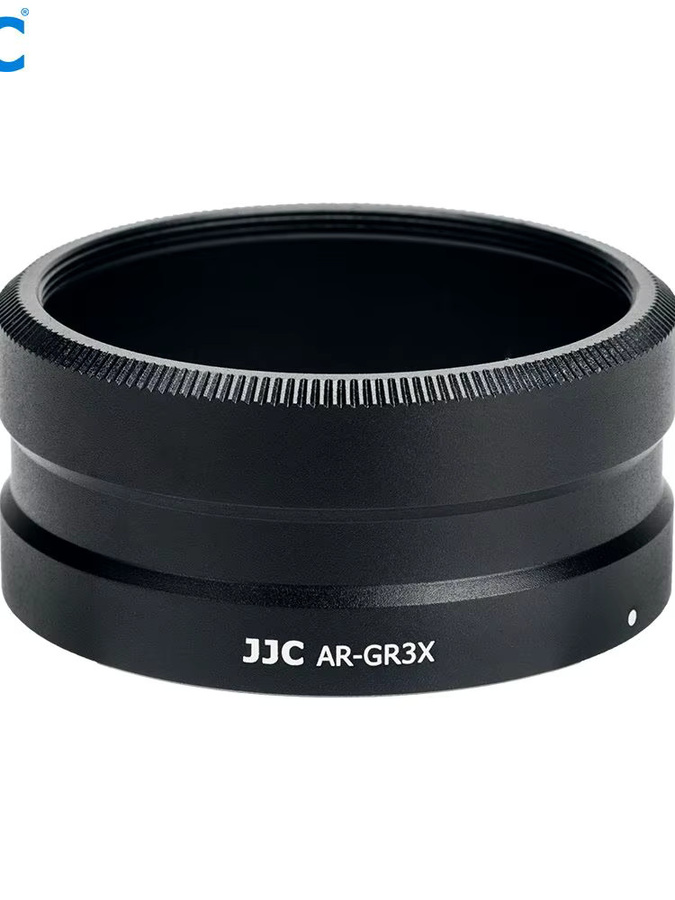 JJC GR3X Objektivadapter Schwarz für Ricoh GR IIIx HDF und Ricoh GR IIIx als Ersatz für den Ricoh GA-2 Adapter zur Nutzung des GT-2 Tele-Konvertierungsobjektivs - Bild 4