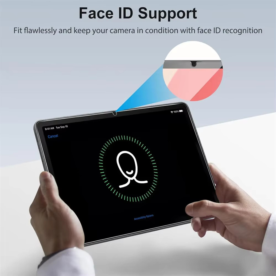 Displayschutzfolie aus gehärtetem Glas für Samsung Galaxy Tab S10 Lite 10,9 Zoll 2025 SM-X400 X406B, transparent - Bild 3