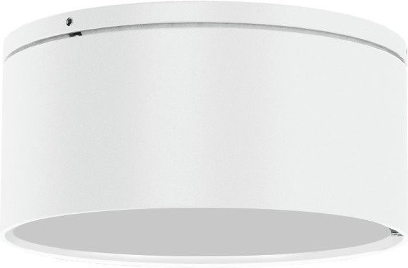 Top Light Puk Maxx One 2 Black White Edition LED-Deckenleuchte in Weiß Matt mit mattiertem Glas und warmweißem Licht (2700K) - Bild 1