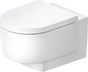 Duravit Wand-WC Balcoon in Weiß Hochglanz mit Washdown-Funktion und verdeckter Befestigung, B/T: 37 x 54 cm
