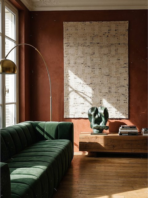 Kadima Design Flachgewebe-Teppich geometrisch modern beige B: 140 cm, T: 200 cm - Bild 1