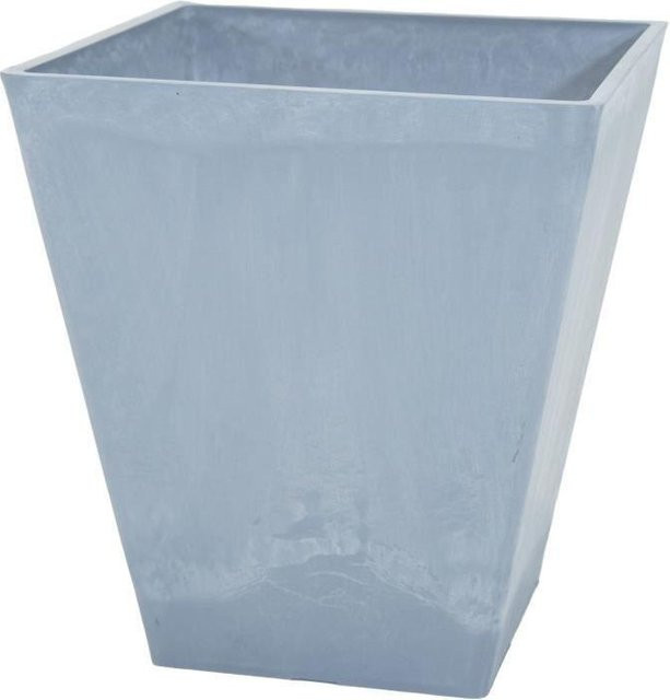 MEGA COLLECTIONS Blumentopf Ecostone Quadratisch Grau B: 41 cm, H: 45 cm - Bild 1