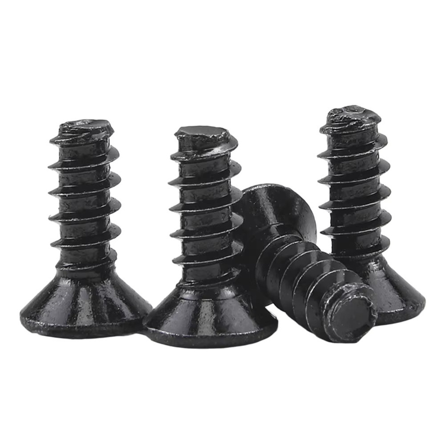 LUOTESI Torx Senkkopf-Blechschraube aus Edelstahl in Schwarz M2.3 - Bild 2