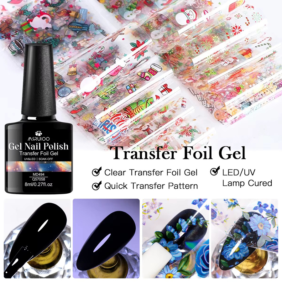 MSRUIOO Transferfolie Gel Nagellack, 8 ml - Bild 3