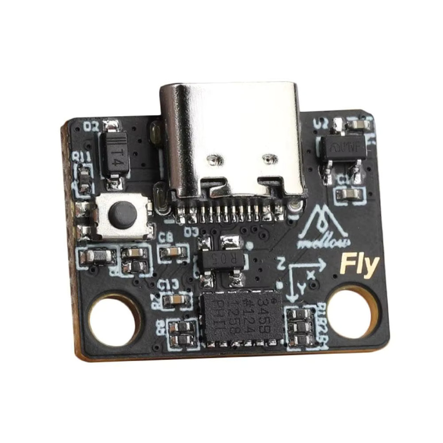ADXL345 Beschleunigungsmesser USB Board in Schwarz für 3D Drucker wie Klipper, Raspberry Pi, Voron V0.1 und Ender 3 mit USB-C Anschluss - Bild 3