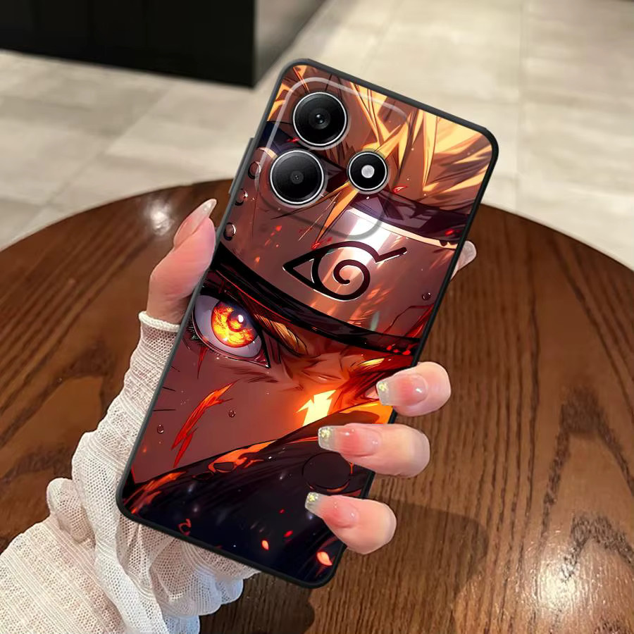Xiaomi Handyhülle Naruto Design Soft Phone Cover in Schwarz für Redmi Note 13 14 Pro Plus 11s 10S 7 8 9S 9 10 11 12 Pro 12s - Bild 2