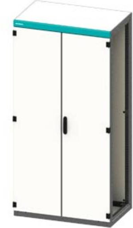 Siemens Schaltschrank aus Stahl in Grau B/T/H: 90 x 50 x 200 cm - Bild 1